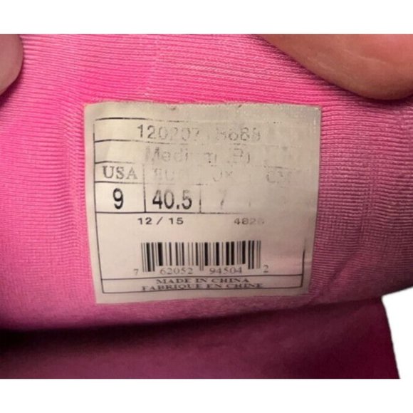 Brooks PureFlow 5 Pink/Black/Gray Running Sneaker Shoes Womens Size 8 Casual - Picture 6 of 16